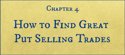 How to Find Great Put Selling Trade Ideas