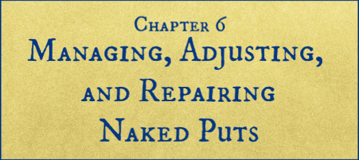 Managing, Adjusting, and Repairing Naked Puts